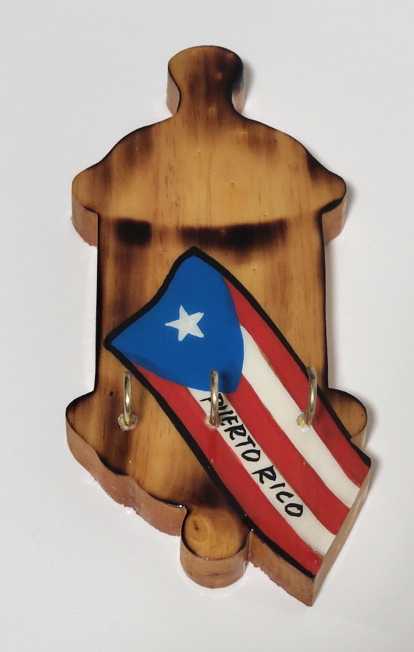 Key Holder Garita "Puerto Rico Flag"