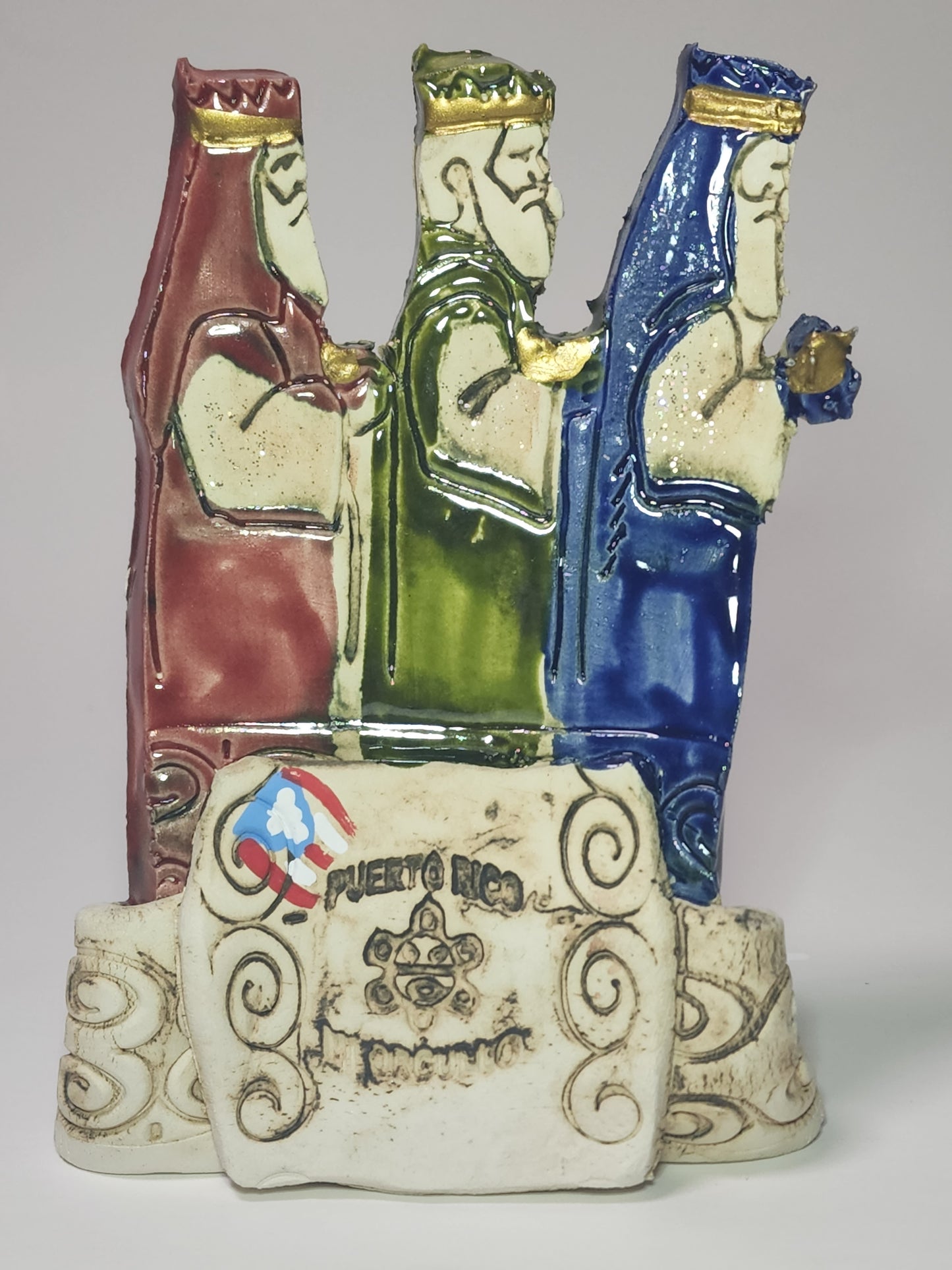 Three Kings in Clay
''Taino Sun''
