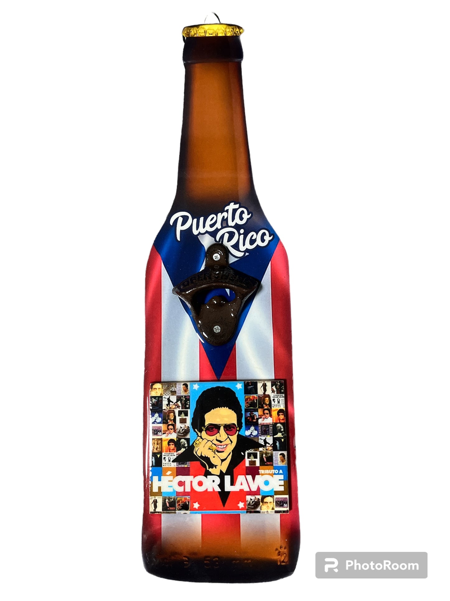 “Héctor Lavoe” open bottles