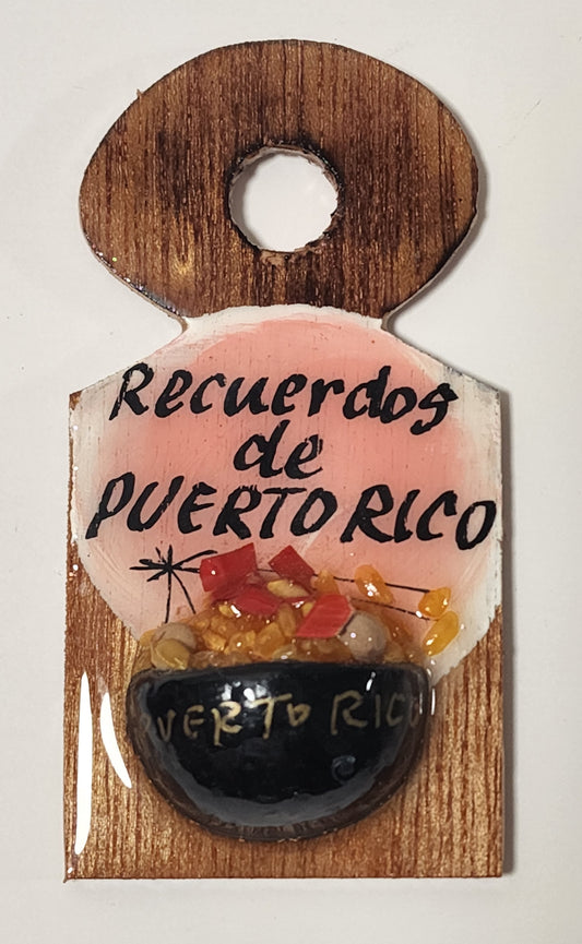 Magnet Rice with Pigeon Peas ''Memories of Puerto Rico''