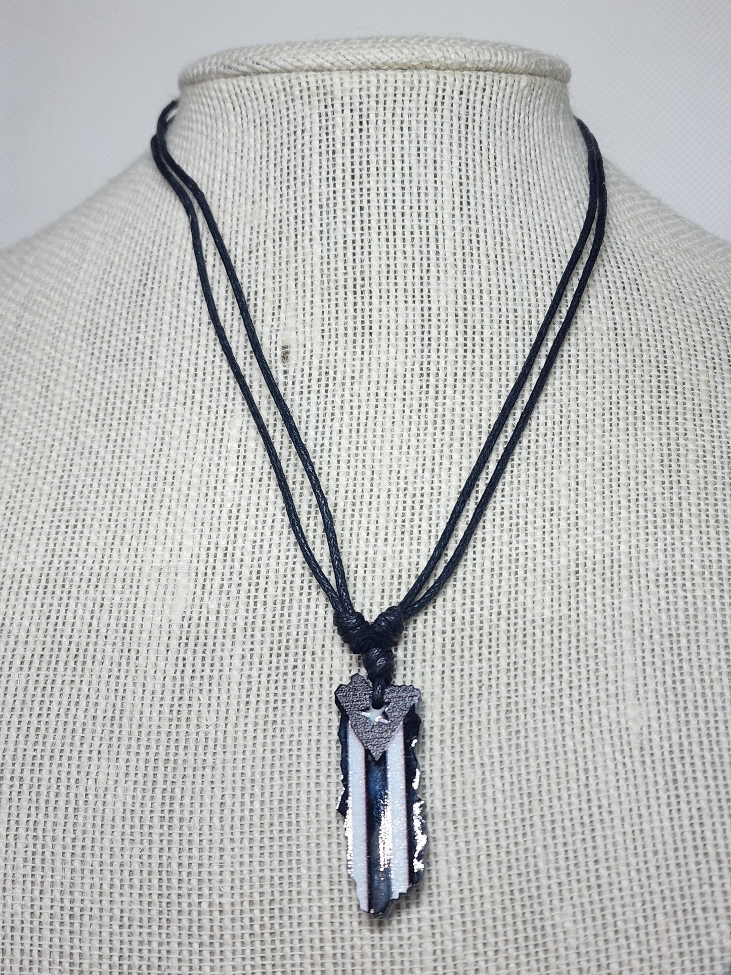 Necklace "Black Flag"