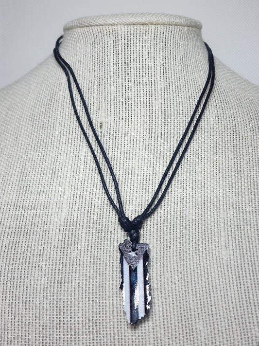 Necklace "Black Flag"