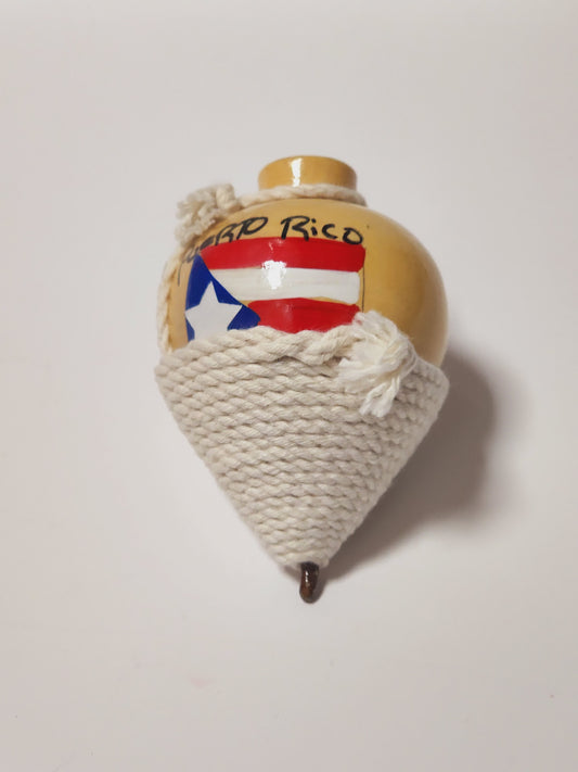 Spinning Top Game "Puerto Rico Flag"