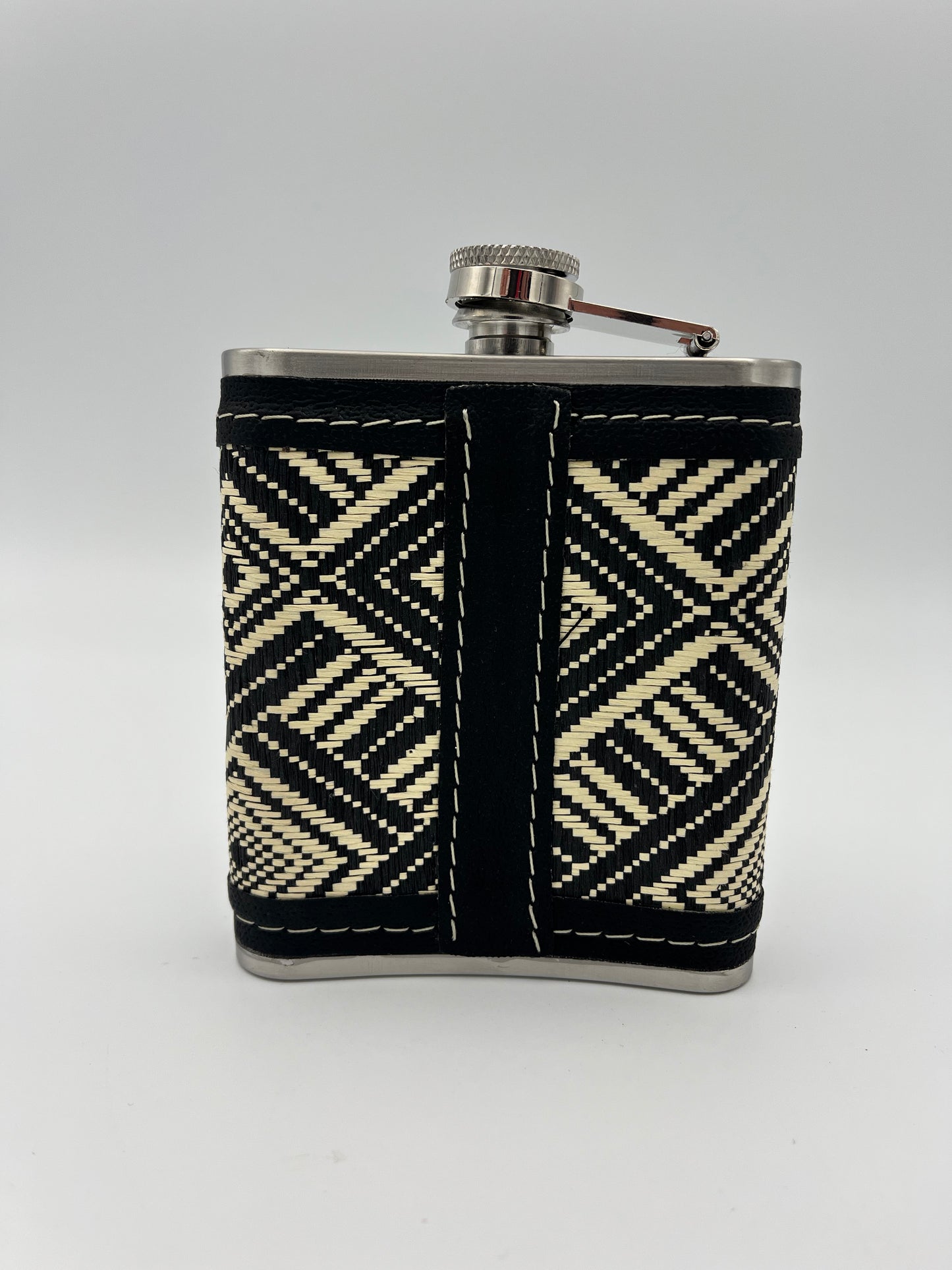 Puerto Rico Stainless Steel Hip Flask