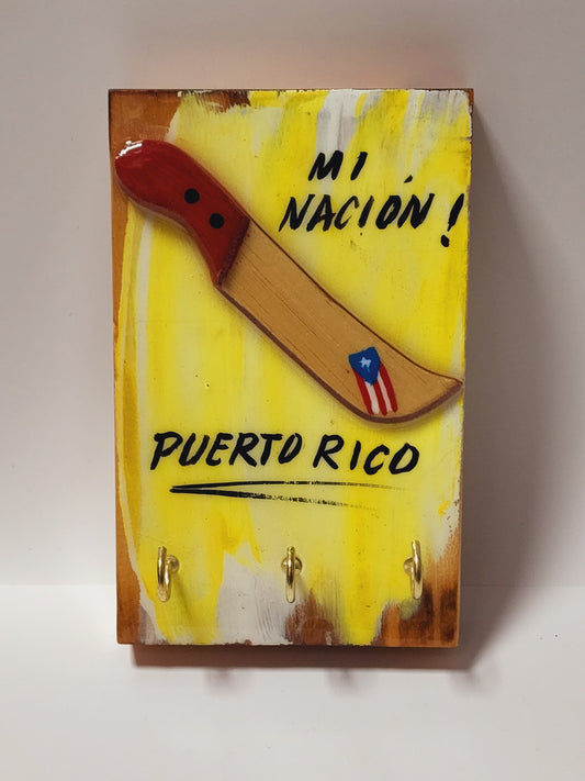 Key Holder Machete ''My Nation''